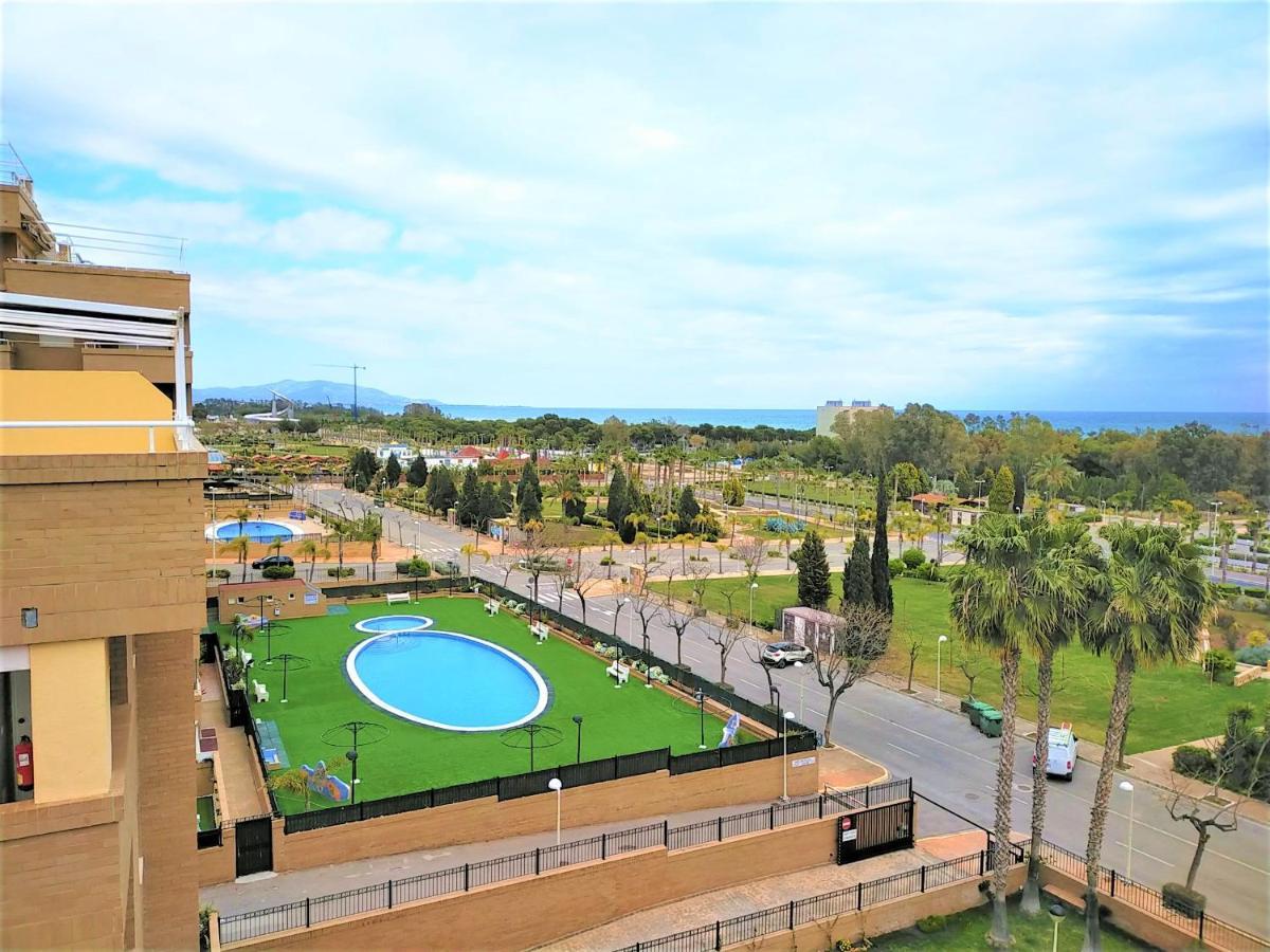 Apartamento ACV - Costa Caribe II-2ª linea, planta 5, frontal Oropesa del Mar Exterior foto