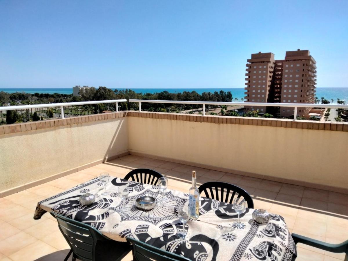 Apartamento ACV - Costa Caribe II-2ª linea, planta 5, frontal Oropesa del Mar Exterior foto